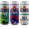 Atmos Brewing Non-Alcoholic (NA) Beer, 16 oz Cans, Craft Brewing Company, All Natural, Alcohol Free Alternative to Cocktails and Beer, 12 Pack (Hop Box NA Variety Pack)