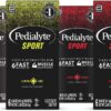 Pedialyte Sport Electrolyte Powder, Fast Hydration with 5 Key Electrolytes for Muscle Support Before, During, & After Exercise, 12 Lemon Lime & 12 Fruit Punch, 0.6-oz Packets (24 Count)