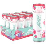 Alani Nu Sugar-Free Energy Drink, Pre-Workout Performance, Hawaiian Shaved Ice, 12 oz Cans (Pack of 12)