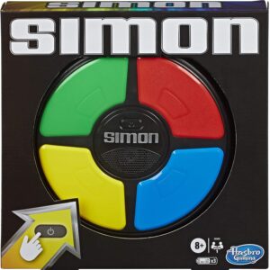 Hasbro Gaming Simon Handheld Electronic Memory Game With Lig
