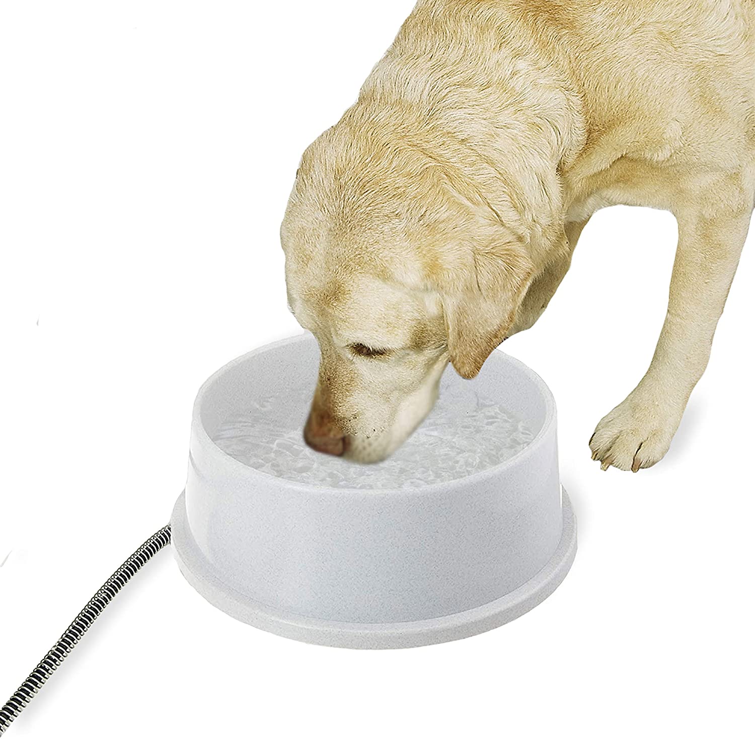 K&H Pet Products Thermal-Bowl Cat & Dog Outdoor Heated Water Bowl